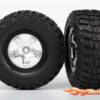 Traxxas Tire & Wheel Assy Glued (Sct) 2WD Rear & 4WD F/R 5880 - Afbeelding 2