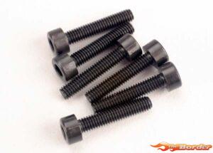 Traxxas 3x15mm Cap-Head Screws Machine (Hex) (6) 2586