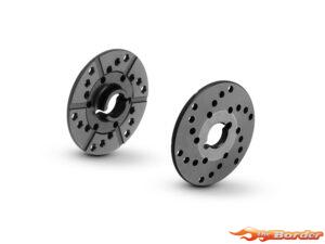 XRAY Alu One-Way Slipper Clutch Plates - Ventilated (2) XB4/XB2 364130