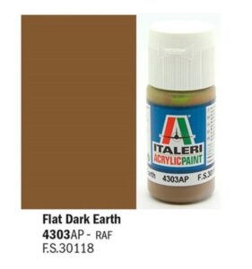 Italeri Flat Dark Earth - Acrylic Paint 4303AP