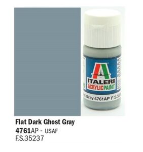 Italeri Flat Dark Ghost Grey - Acrylic Paint 4761AP