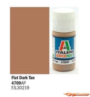 Italeri Flat Dark Tan - Acrylic Paint 4709AP