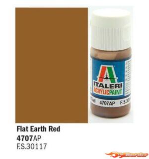 Italeri Flat Earth Red - Acrylic Paint 4707AP