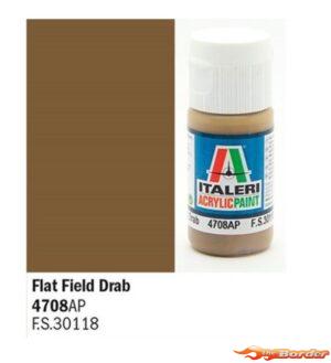 Italeri Flat Field Drab - Acrylic Paint 4708AP