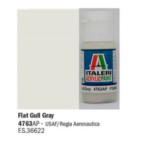 Italeri Flat Gull Grey - Acrylic Paint 4763AP