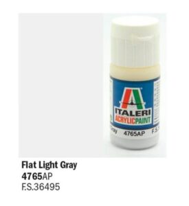 Italeri Flat Light Grey - Acrylic Paint 4765AP