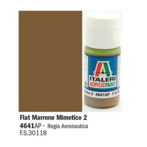 Italeri Flat Marrone Mimetico 2 - Acrylic Paint 4641AP