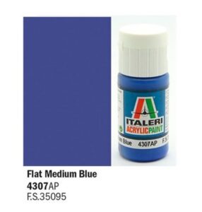 Italeri Flat Medium Blue - Acrylic Paint 4307AP