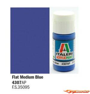 Italeri Flat Medium Blue - Acrylic Paint 4307AP