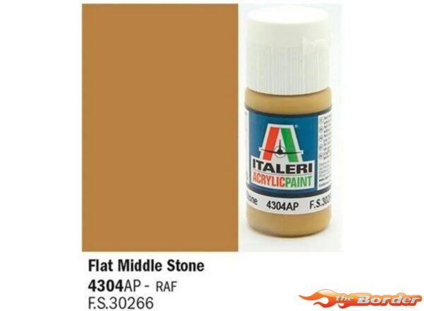 Italeri Flat Middle Stone - Acrylic Paint 4304AP