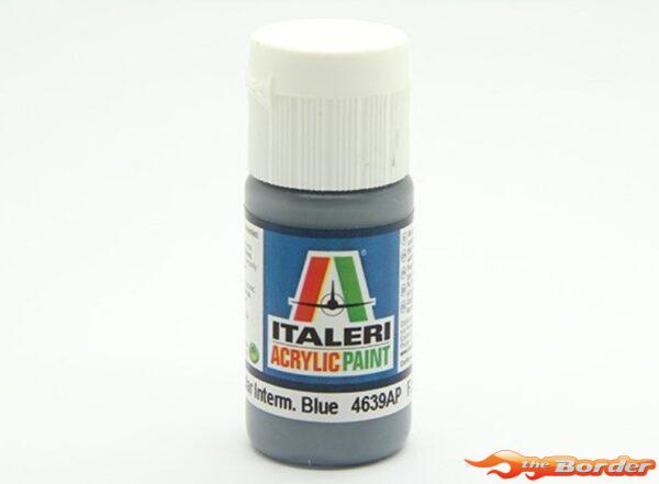 Italeri Flat Non Specular Intermediate Blue - Acrylic Paint 4639AP