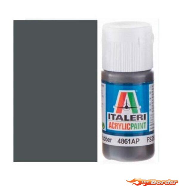 Italeri Flat Rubber - Acrylic Paint 4861AP