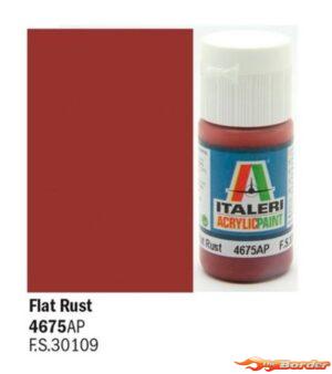 Italeri Flat Rust - Acrylic Paint 4675AP