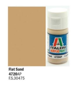 Italeri Flat Sand - Acrylic Paint 4720AP