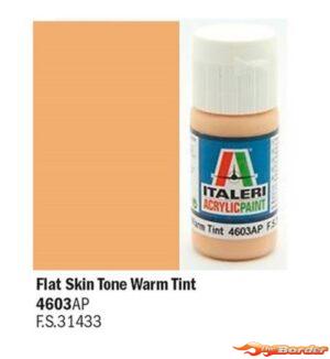 Italeri Flat Skin Tone Warm Tint - Acrylic Paint 4603AP