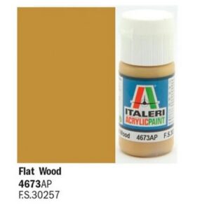 Italeri Flat Wood - Acrylic Paint 4673AP