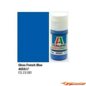 Italeri Gloss French Blue - Acrylic Paint 4659AP