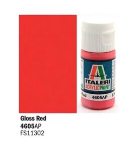 Italeri Gloss Red - Acrylic Paint 4605AP