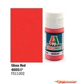 Italeri Gloss Red - Acrylic Paint 4605AP