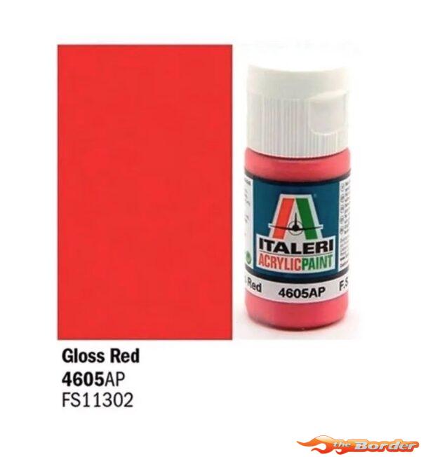 Italeri Gloss Red - Acrylic Paint 4605AP