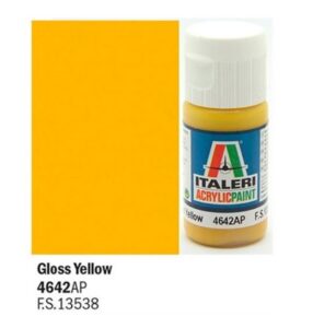 Italeri Gloss Yellow - Acrylic Paint 4642AP