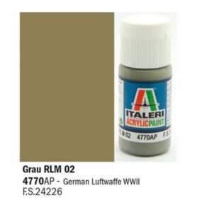 Italeri Grau RLM 02 - Acrylic Paint 4770AP