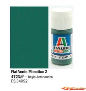 Italeri Verde Mimetico 2 - Acrylic Paint 4723AP