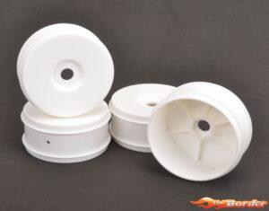 Schumacher Wheel 1/8th - White Dish v2 - (4 pcs) U3114