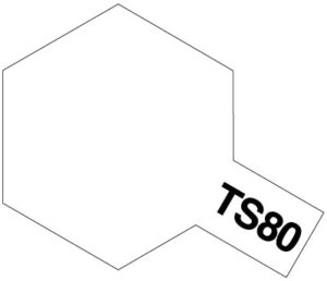 Tamiya TS-80 Flat Clear (Matte) - 100ml Spray Can 85080