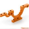 XRAY T4F Alu Lower Adjustment Bulkhead - Front Left - Orange 302765-O