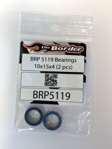 BRP Ball Bearings Blue Rubber Sealed (10x15x4mm) (2) BRP5119