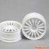 Tamiya Wheels 1/10 White 16-Spoke (4) 26mm 0440087