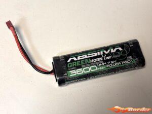 Absima 3600mAh 6-Cell 7.2V T-Plug (Deans) NiMH Battery 4100011