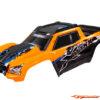 Traxxas X-Maxx Body (Painted Fluo Orange Decals Applied) 7811