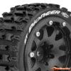 LouiseRC ST-Pioneer MFT 2WD F 4WD F/R Tire Soft - 1/2 Offset Beadlock - Black LR-T3312SBH