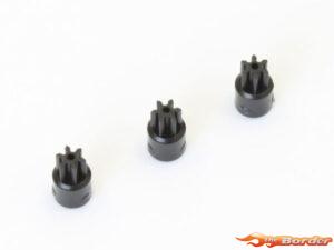 Kyosho Pinion Gear Set 6T (3pcs, Black) MZ6BK-06