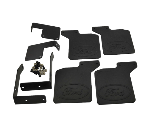 BRP TRX-4 Rubber Mudflaps & Alloy Mounts for Bronco brp02057