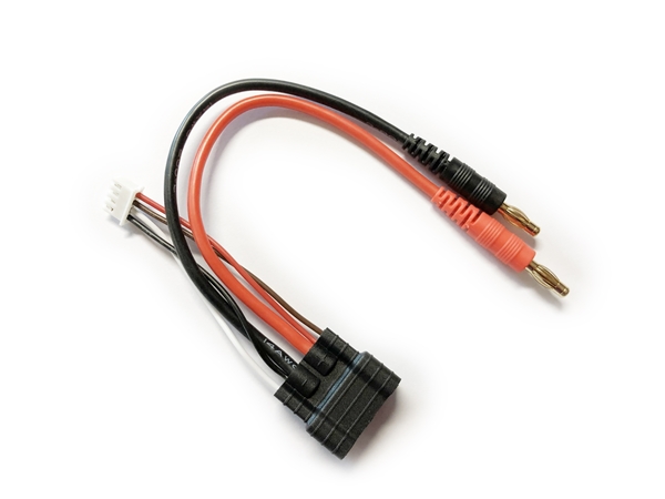 Charger Cable Traxxas ID 2S Banana 4mm to Traxxas ID CAB1002