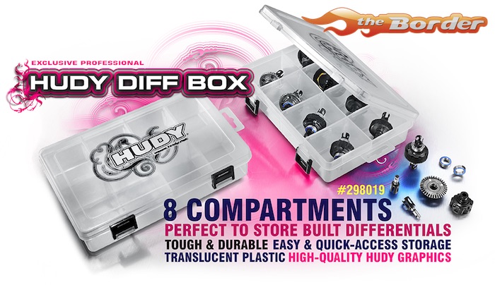 Hudy Diff Box - 8-Compartments 298019