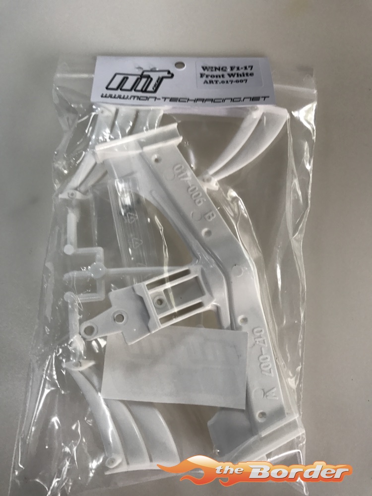 Mon-Tech Wing F1 2017 Front White 017-007