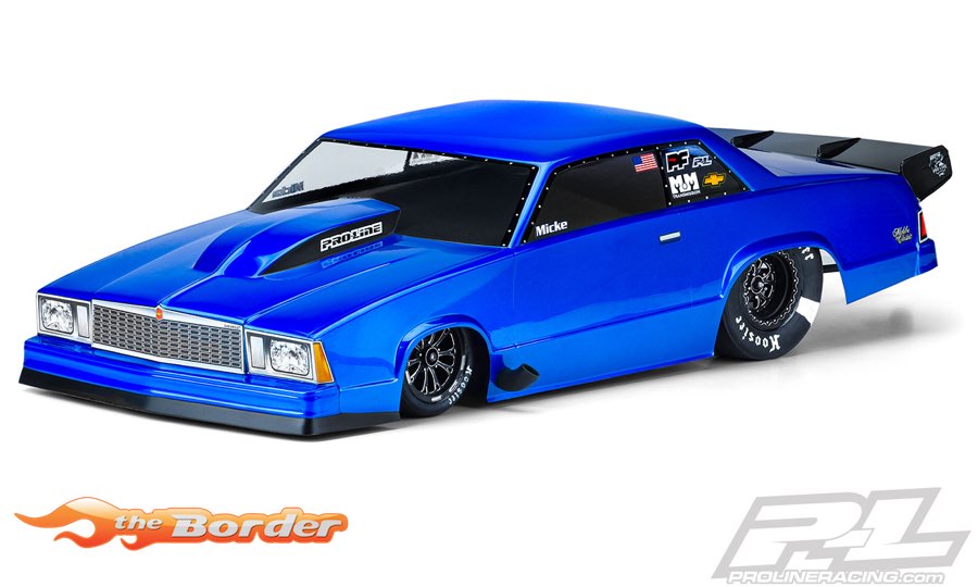 ProLine 1978 Chevrolet Malibu Clear Body for Slash 2wd Drag Car & AE DR10 3549-00