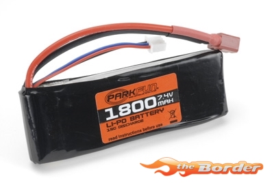 Sonic 1800mAh 2S LiPo Battery 7.4V - Flat PF-450-SP-218