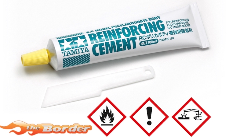 Tamiya Polycarbonate Cement - For Reinforcing Polycarbonate Bodies 100ml 87190