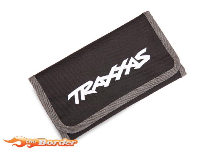 Tool pouch black (custom embroidered with Traxxas logo) 8724