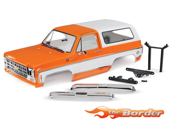 Traxxas Body Chevrolet Blazer (1979) (Orange) Complete 8130X