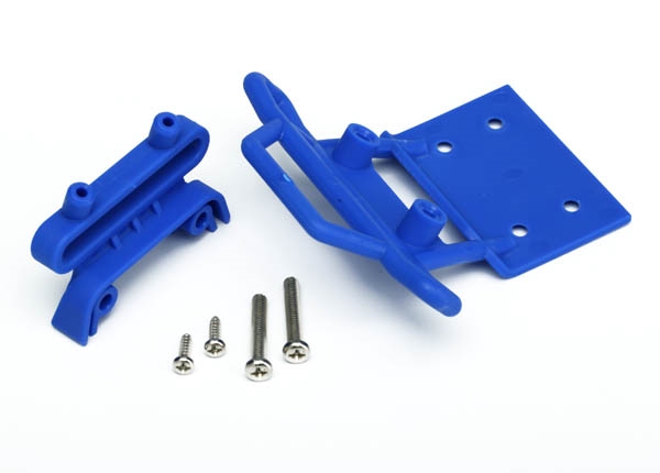 Traxxas Front Bumper / Front Bumper Mount (Blue) TRX3621X