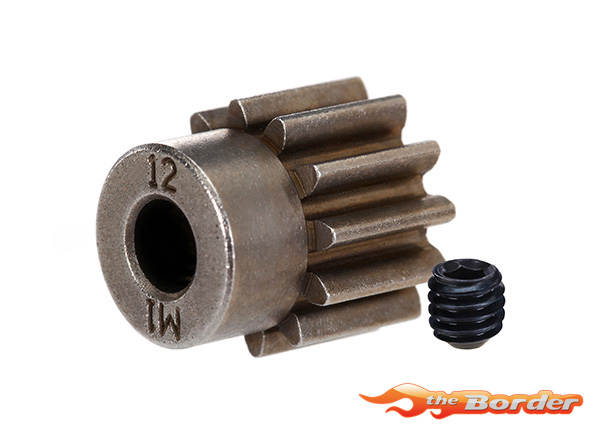 Traxxas Gear, 12-T pinion (1.0 metric pitch) (fits 5mm shaft) TRX6485X