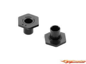 XRAY X4 Alum. Wheel Hub Spring Clip Offset -0.5mm (2) 305354