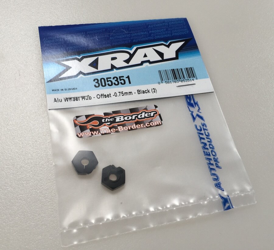 Xray Alu Wheel Hub Offset Mm