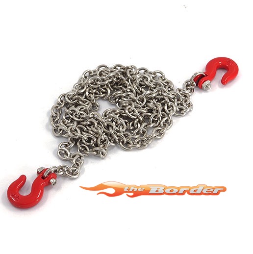Yeah Racing 1/10 RC Rock Crawler Accessories 96cm Long Chain and Hook